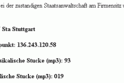 Staatsanwaltschaft Stuttgart