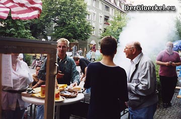 Straßenfest im Gollierviertel in München